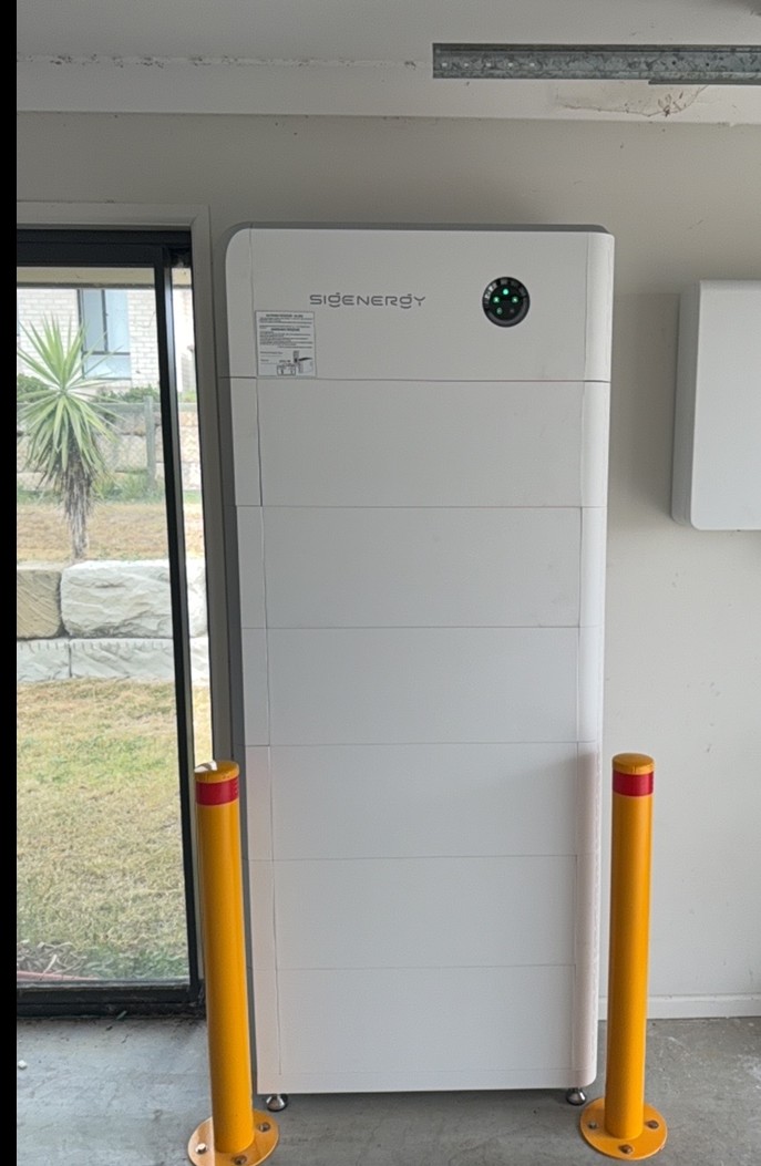 Installed Sigenergy home battery unit